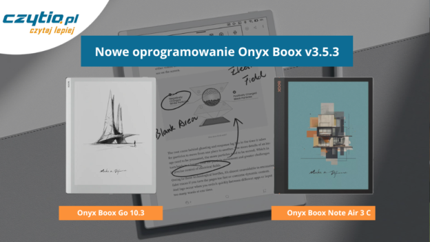 Okładka Nowe oprogramowanie Onyx Boox v3.5.3