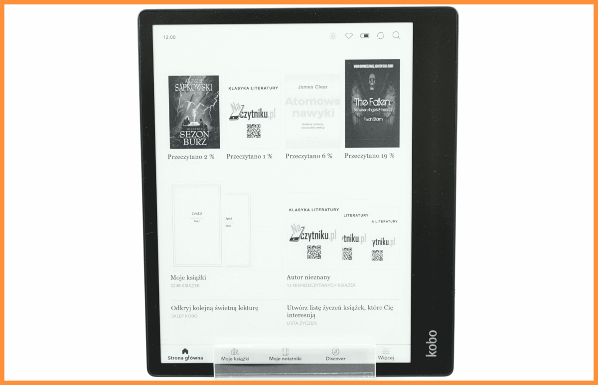 Czytnik ebook Kobo Elipsa 2E