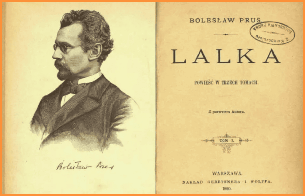 Zdjęcie strony tytułowej książki Lalka Bolesława Prusa