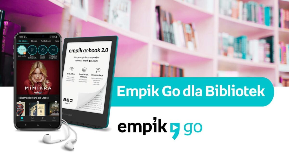 Informacja o darmowym dostępnie do Empik Go w bibliotekach