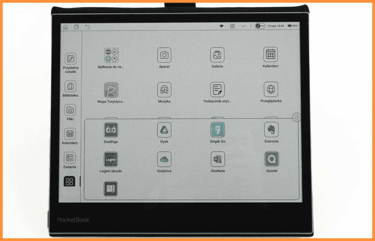 Aplikacje wspierające naukę na czytniku PocketBook InkPad Eo