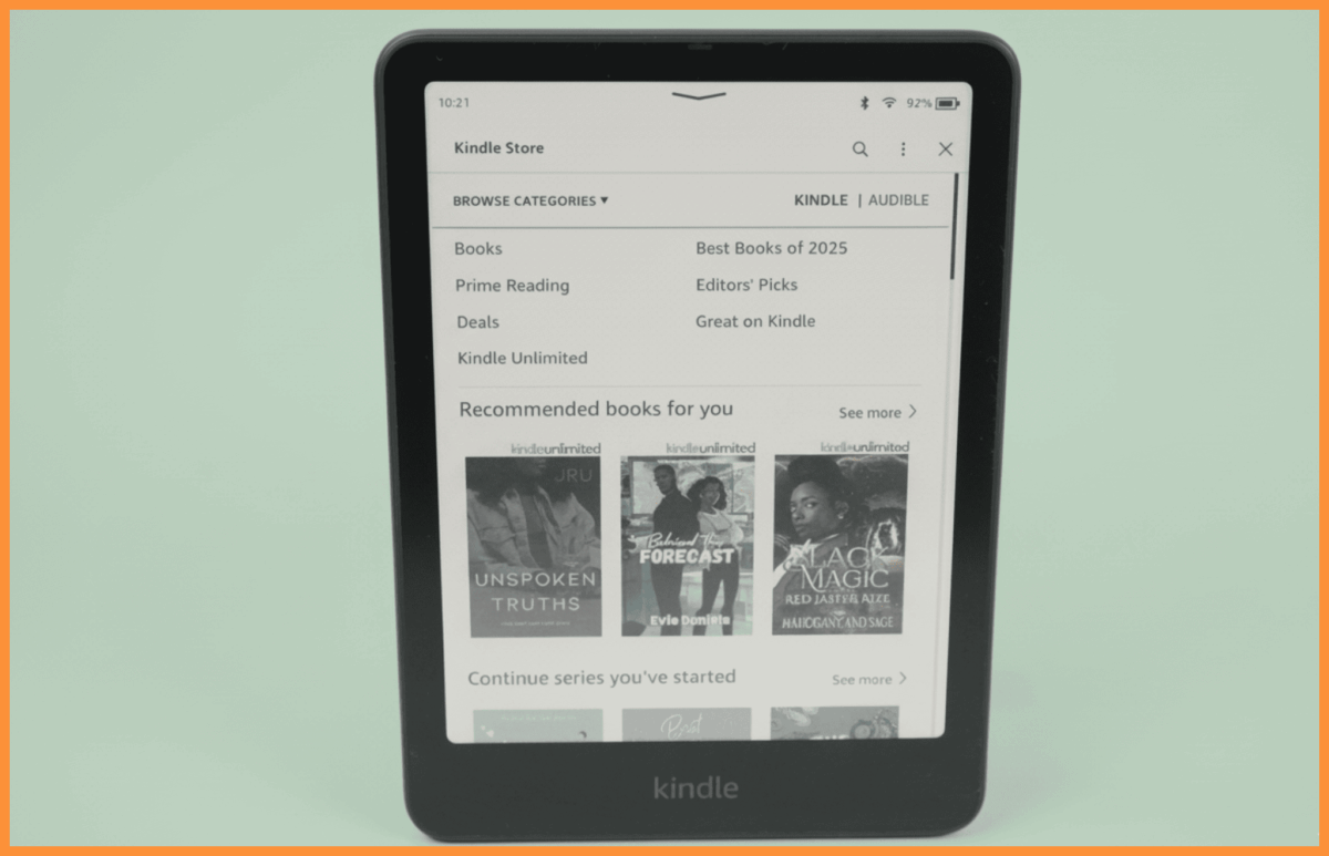 Kindle - zamknięty system z ograniczeniami