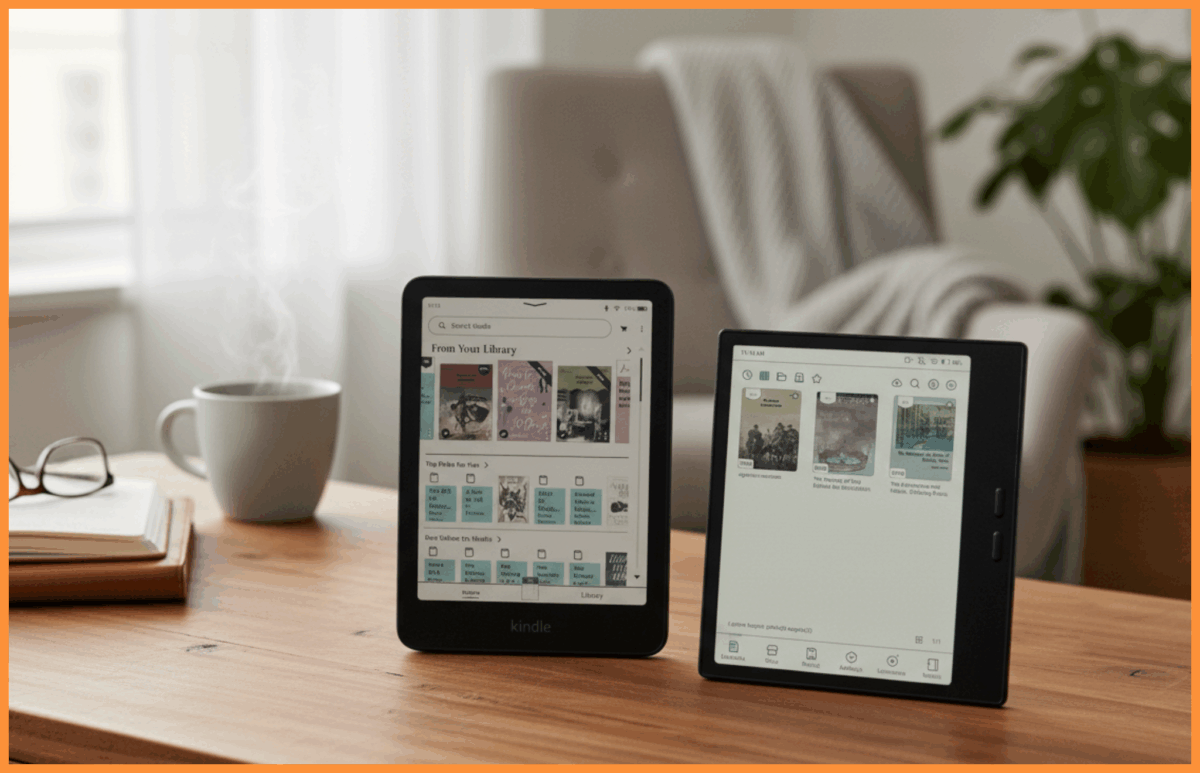 Różnice pomiędzy Kindle a Onyx Boox