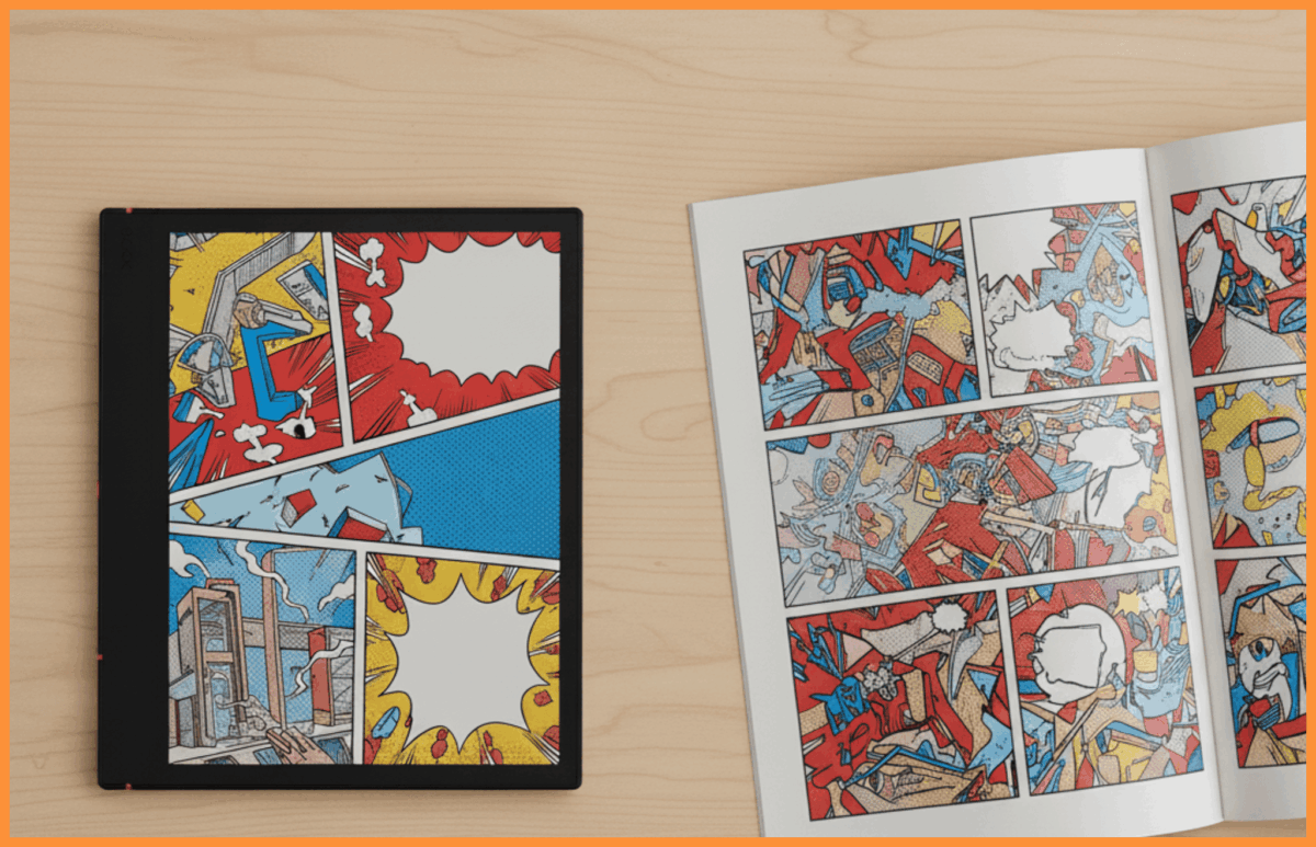 E notatnik z ekranem E ink