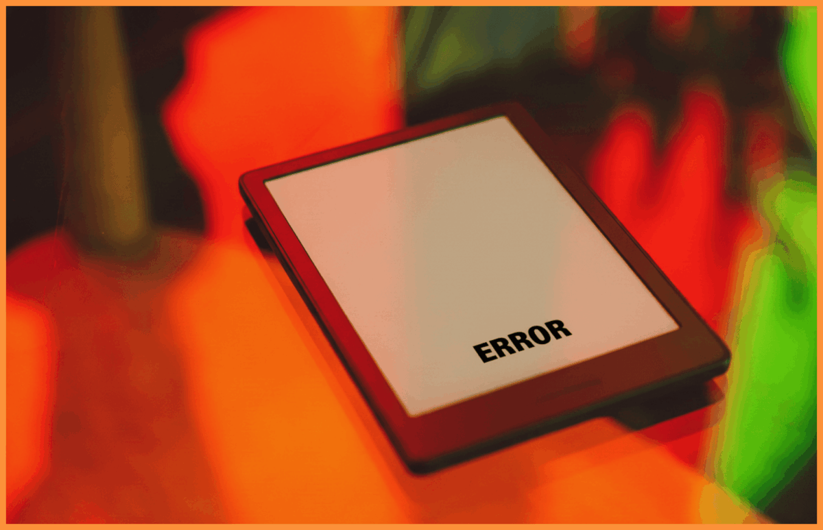 Częste błędy techniczne w czytnikach ebook 