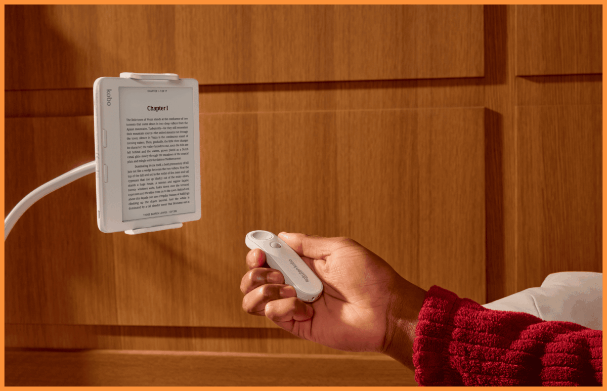 Kobo Remote - bezprzewodowy pilot do zmiany stron w e-bookach