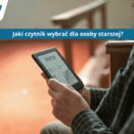 Czytnik dla starszej osoby