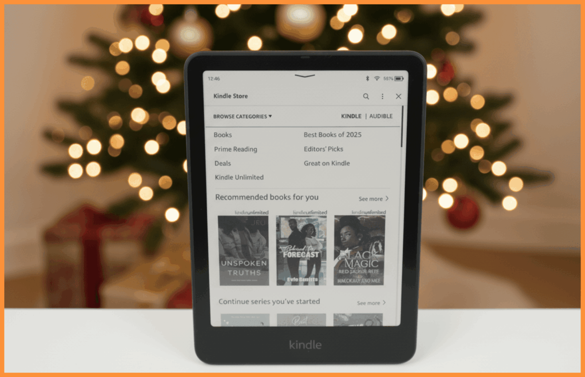 Czytnik ebook Amazon Kindle z ekranem E ink