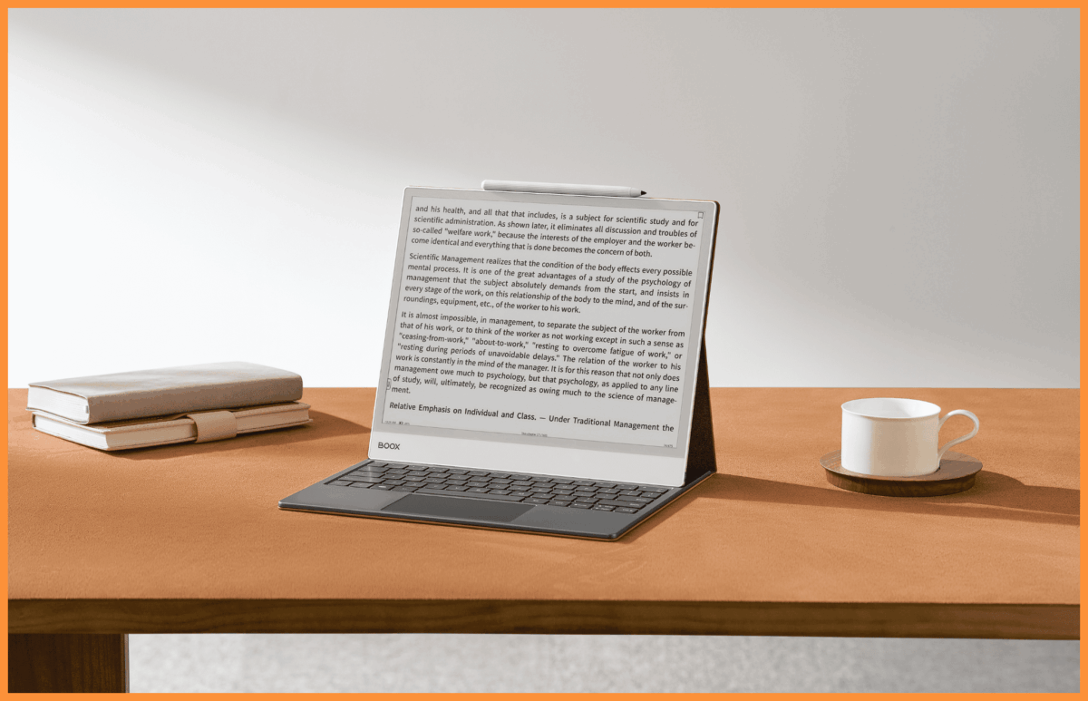 Tablet E ink z dużym ekranem i rysikiem Onyx Boox 