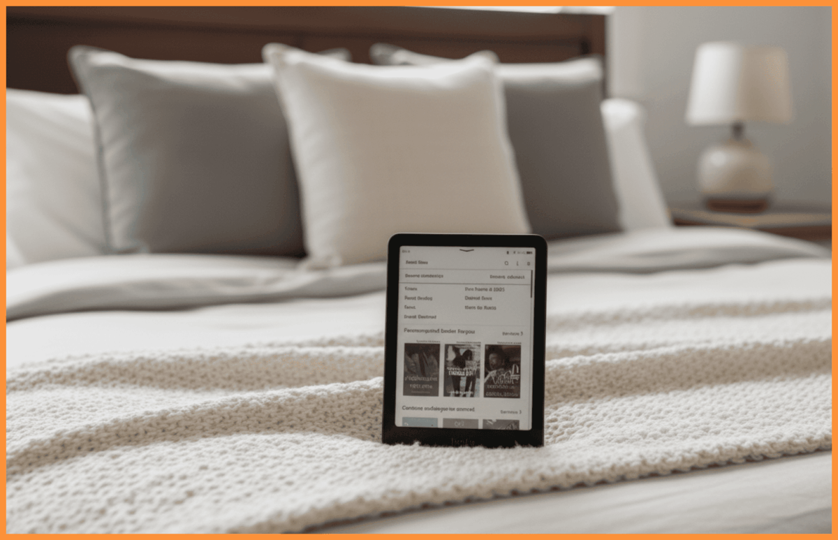 Czytnik Kindle z ekranem E-ink