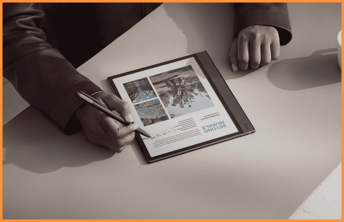 Tablet E-ink z rysikiem 