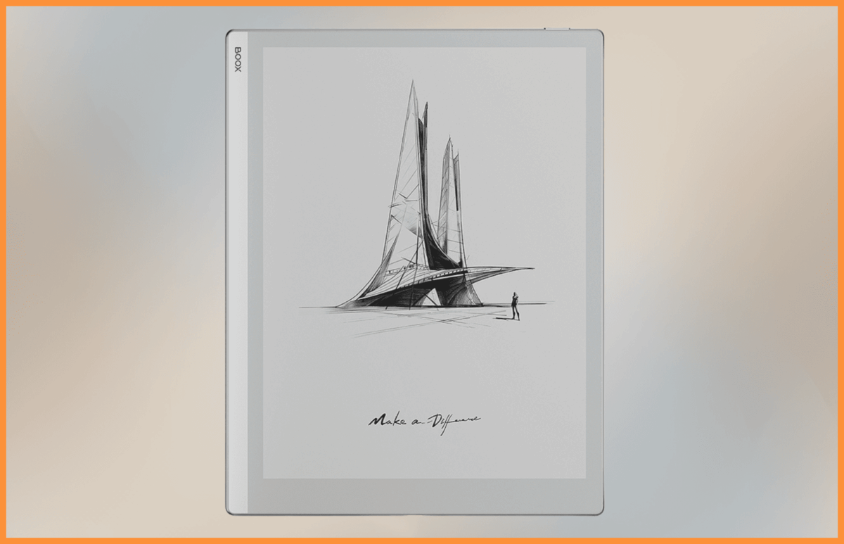 Tablet z ekranem-E-ink bez podświetlenia