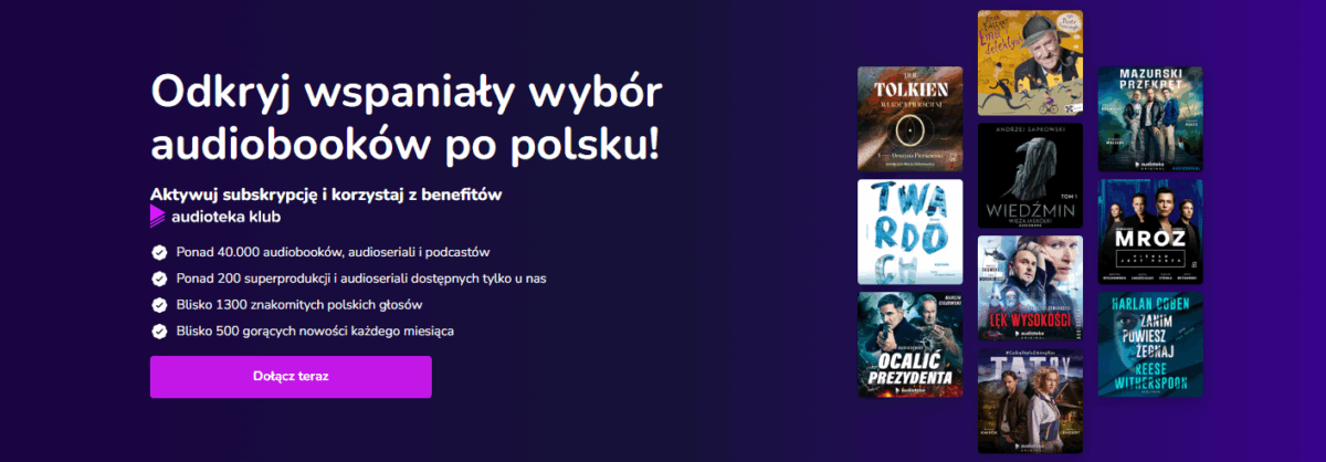 Subskrypcja Audioteka czy warto?