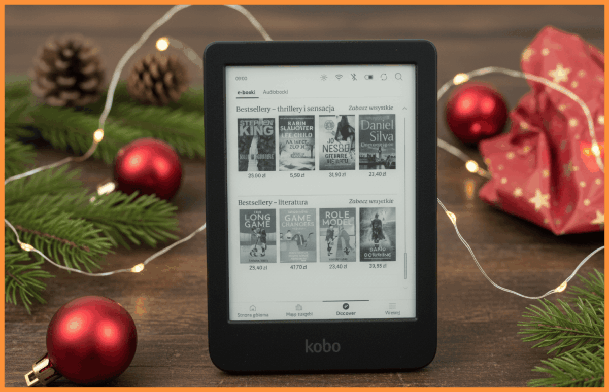 Niezawodny czytnik E ink