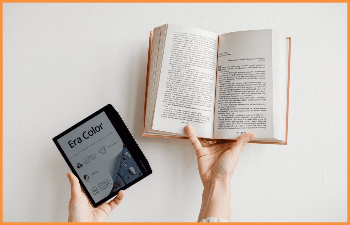 PocketBook Era lekki czytnik zamiast ciężkich książek