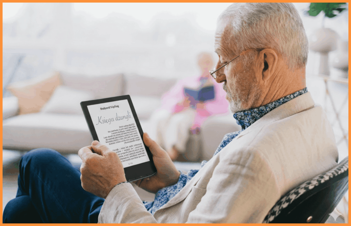 Czytnik e-book na dzień Babci i Dziadka