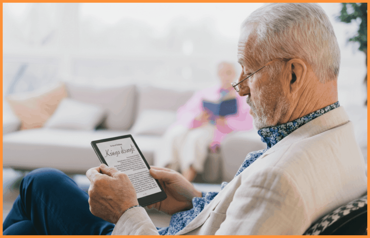 Czytnik e-book na Dzień Dziadka