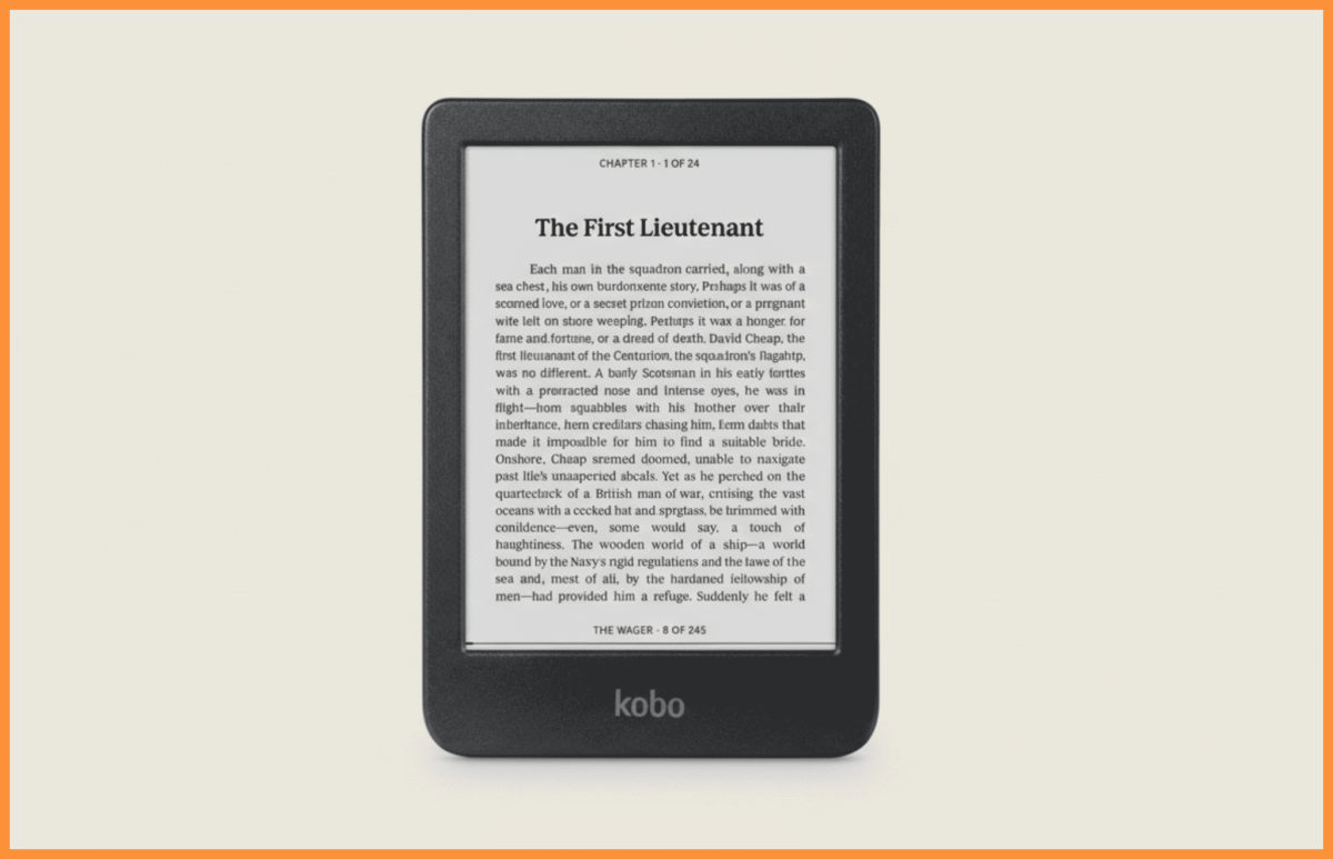 Czytnik e-booków 6 cali marki Kobo