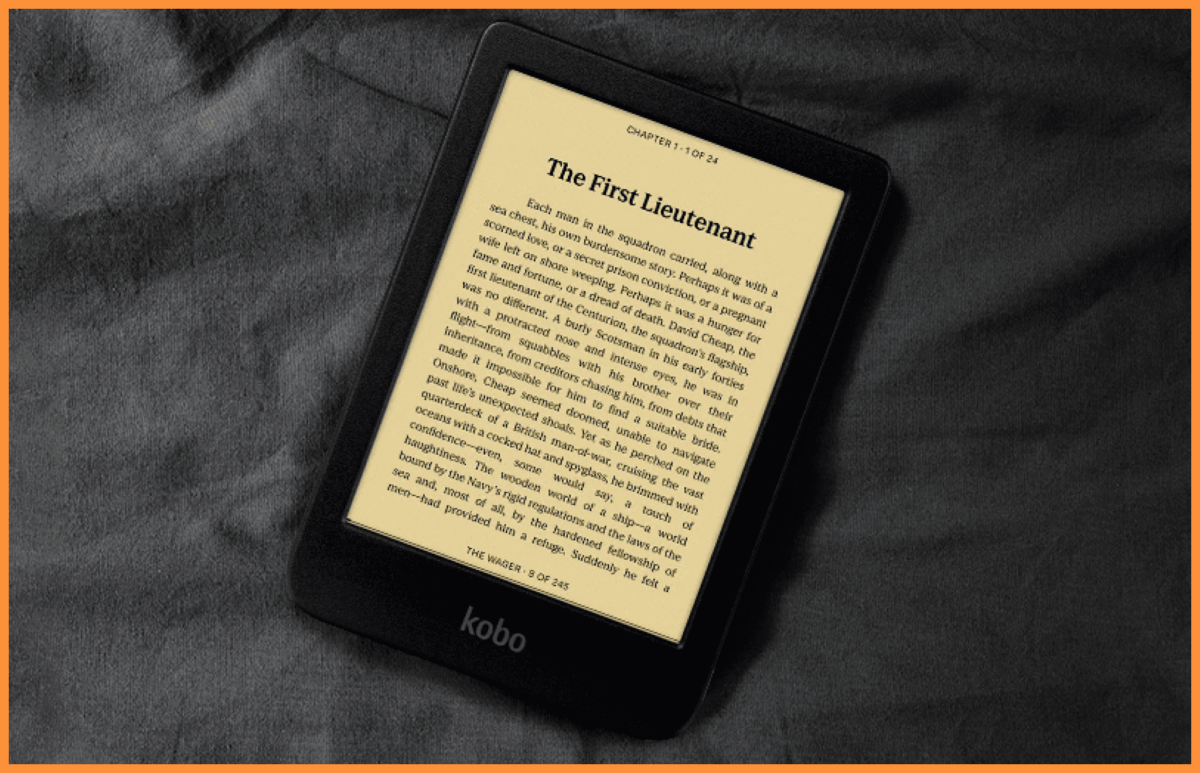 Czytnik e-book z podświetleniem