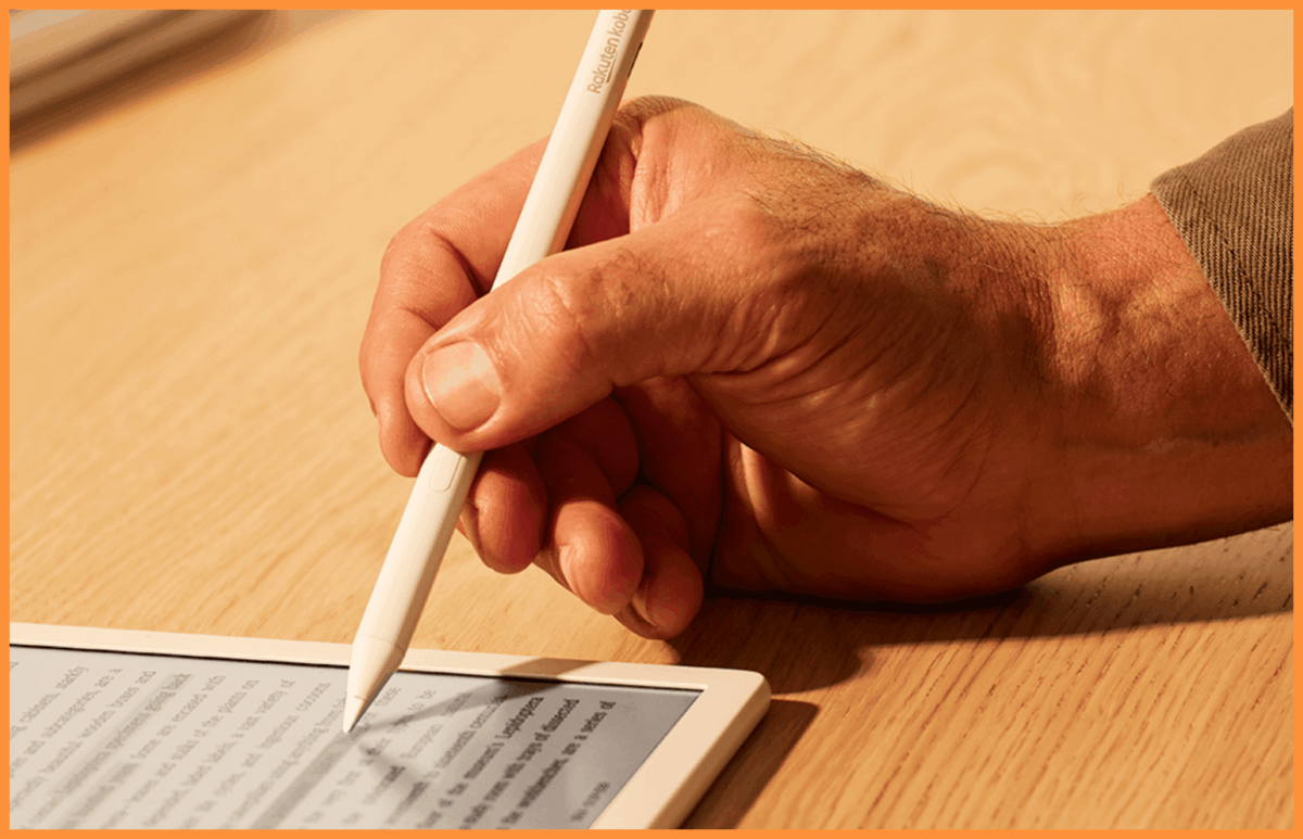 Notowanie na czytniku Kobo Libra Colour