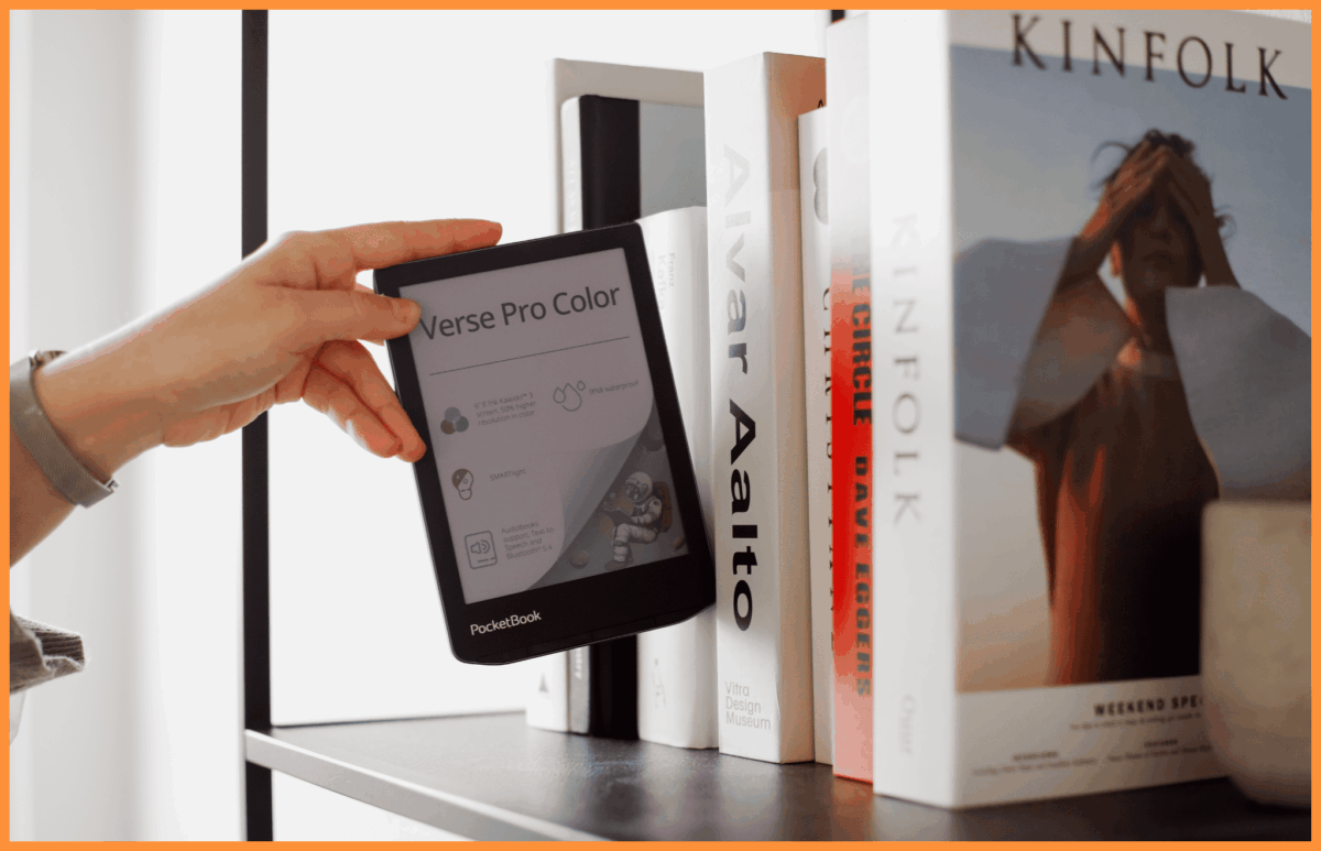 PocketBook Verse Pro Color poręczny czytnik e-booków 