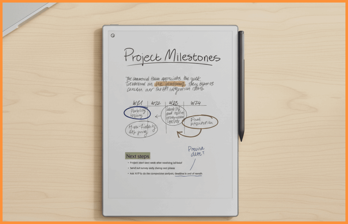 E-notatnik reMarkable Paper Pro