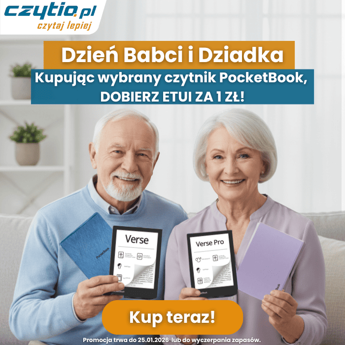 Promocje na czytniki PocketBook z okazji Dnia Babci i Dziadka