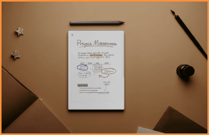 Czytnik reMarkable dla studenta