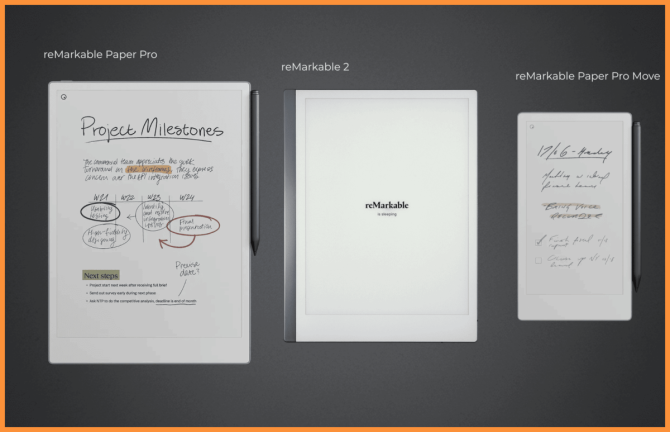 e notatniki reMarkable
