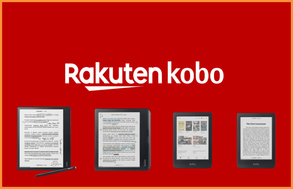 Porównanie wszystkich czytników Kobo