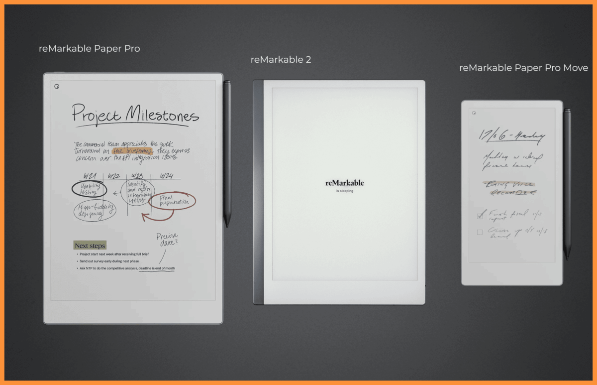e notatniki reMarkable