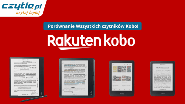 Porównanie wszystkich czytników Kobo