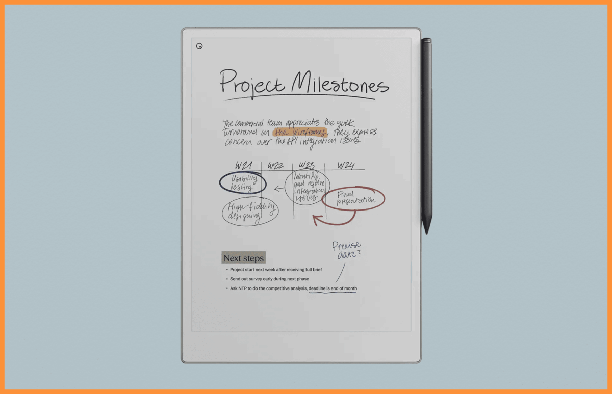 notatnik elektroniczny reMarkable Paper Pro