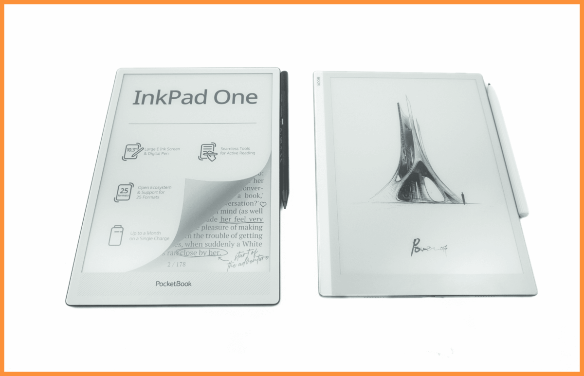 PocketBook InkPad One vs Onyx Boox Go 10,3 porównanie czytników