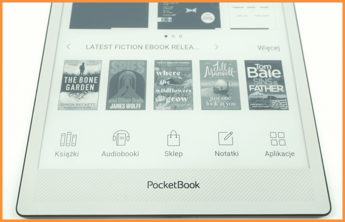 Aplikacje na czytniku InkPad One