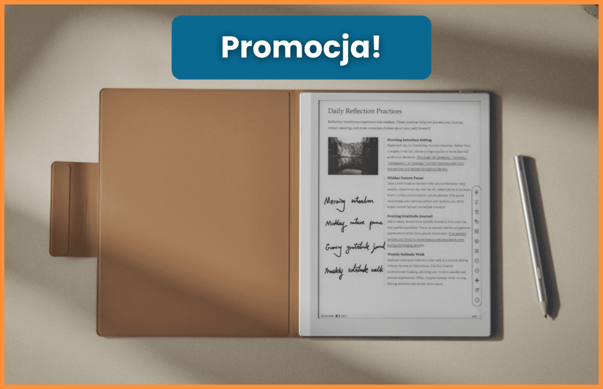 Promocja na e-notatnik Onyx Boox 