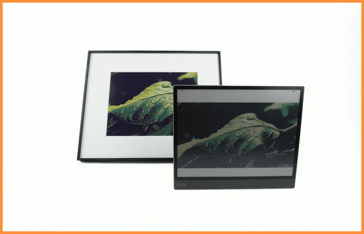 porównanie ekranu InkPoster z Onyx Tab XC