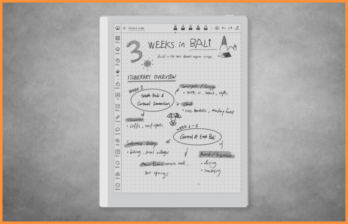 Onyx Boox Go 10.3 (Gen II) Lumi