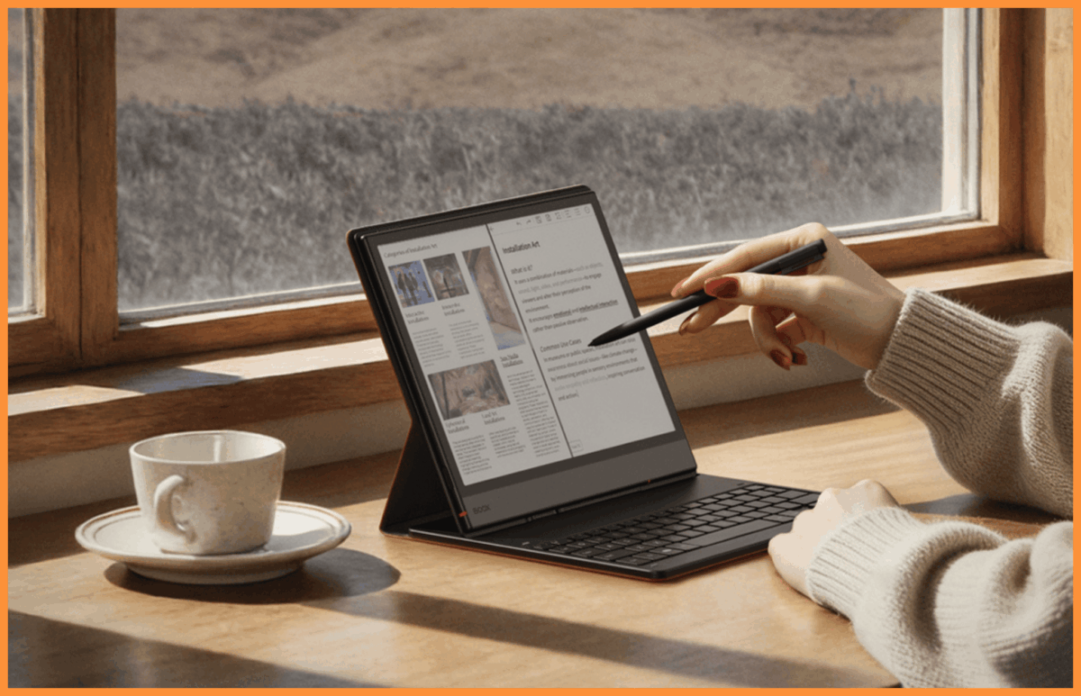 Notowanie na czytniku e-book