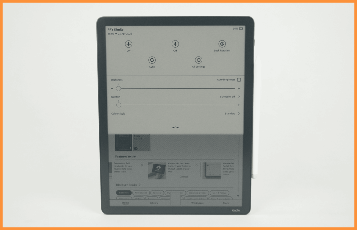 Czytnik e-book Kindle Scribe Colorsoft bez podświetlenia