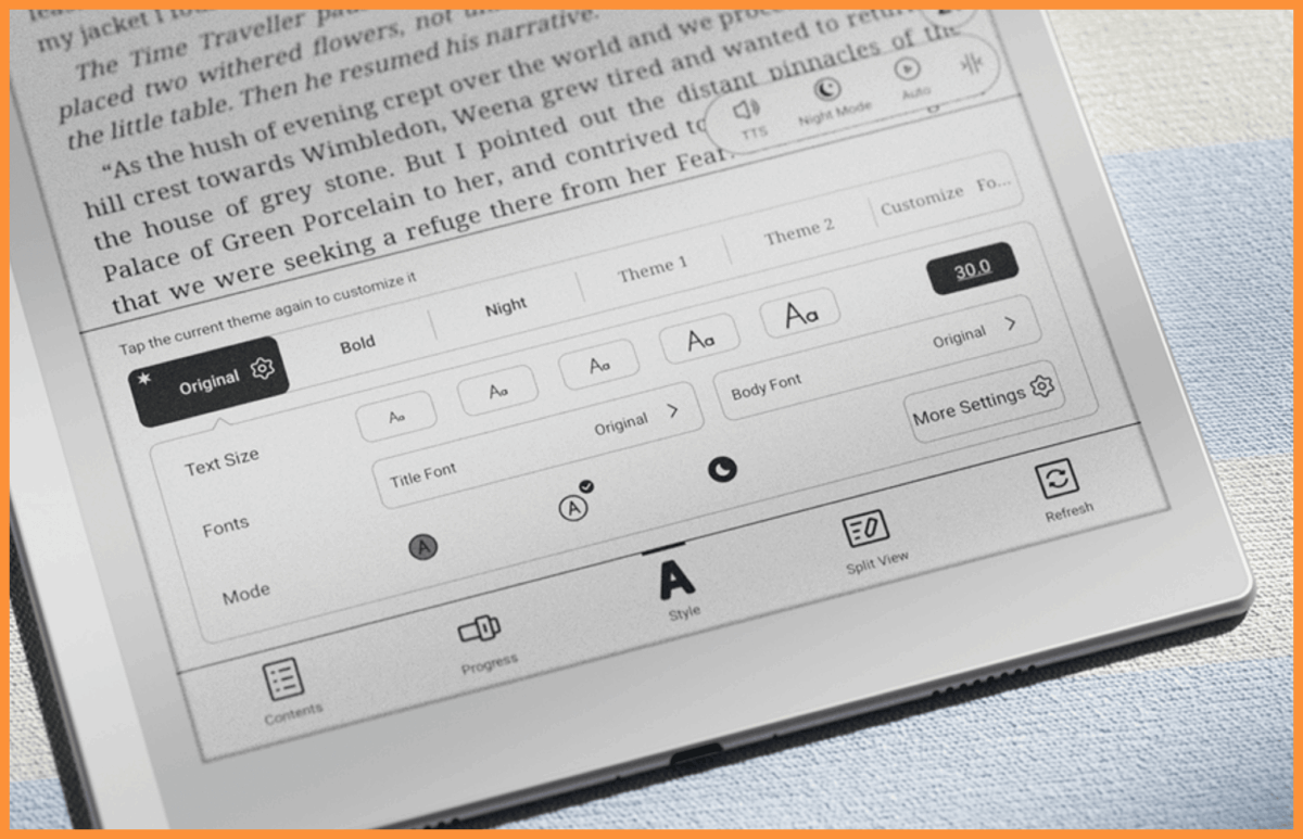 Funkcje edycji tekstu w e-notatniku
