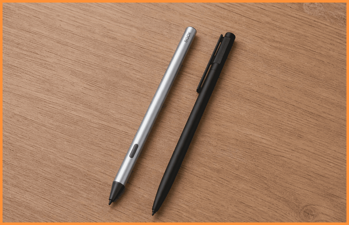 Porównanie rysików Boox Pen 3 oraz InkSense Plus