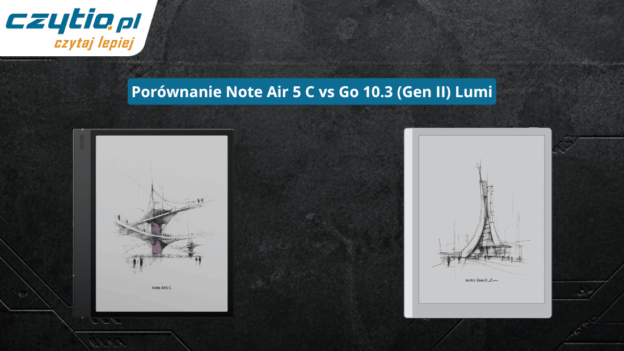 Porównanie Onyx Boox Note Air 5 C vs Onyx Boox Go 10.3 (Gen II) Lumi