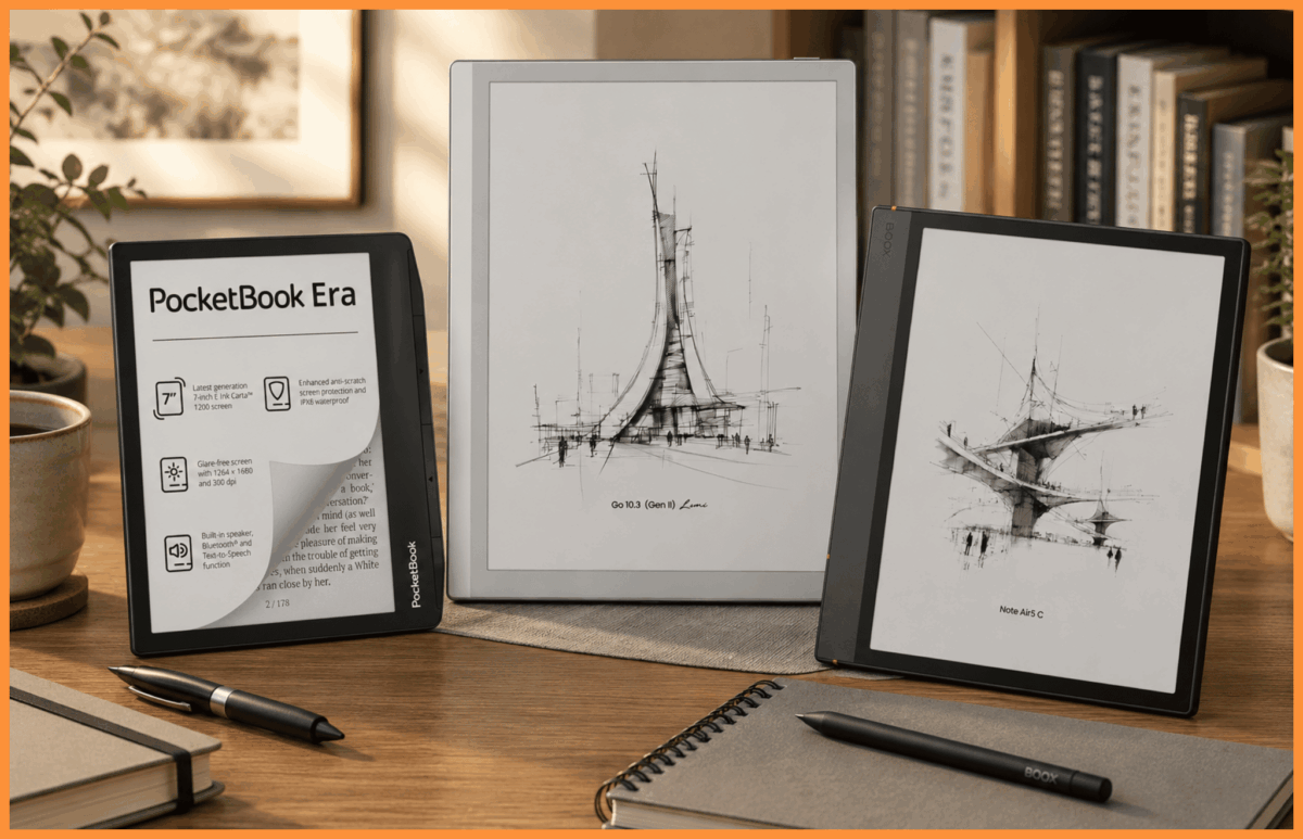 Top 10 czytników e-book 2026