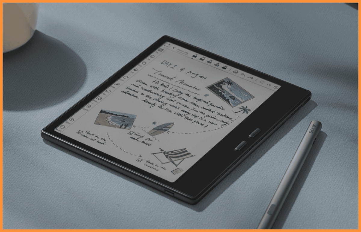 czytnik e-book z kolorem