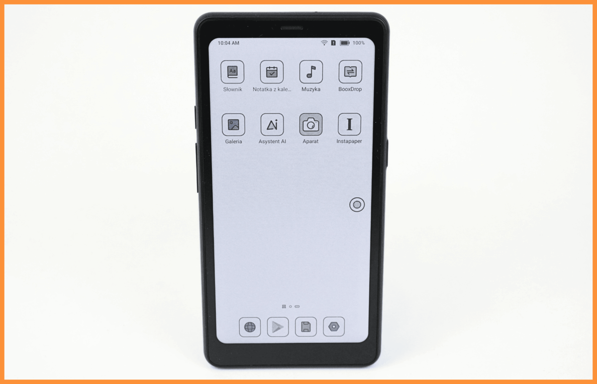 Instapaper aplikacja na czytniku Onyx Boox Palma 2 Pro