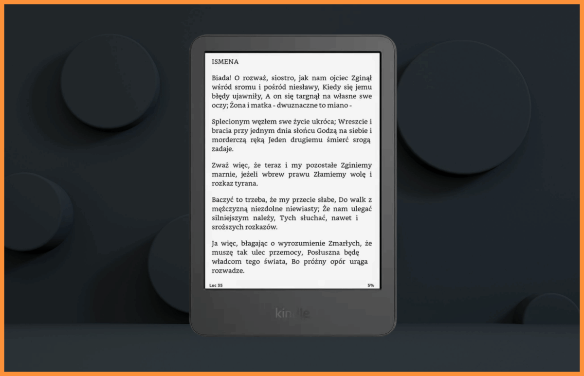 Czytnik e-book Kindle