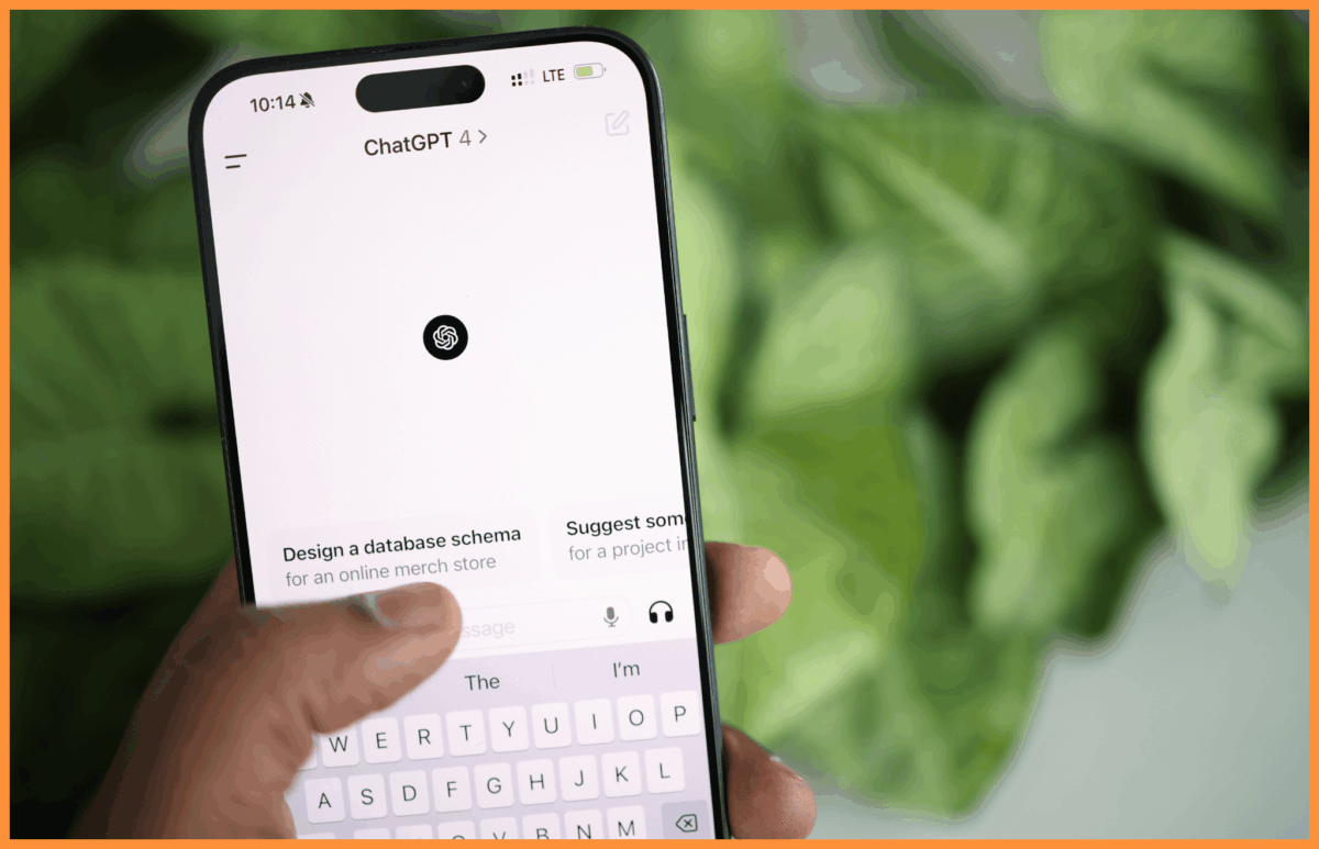 OpenAI ChatGPT 4 na telefonie