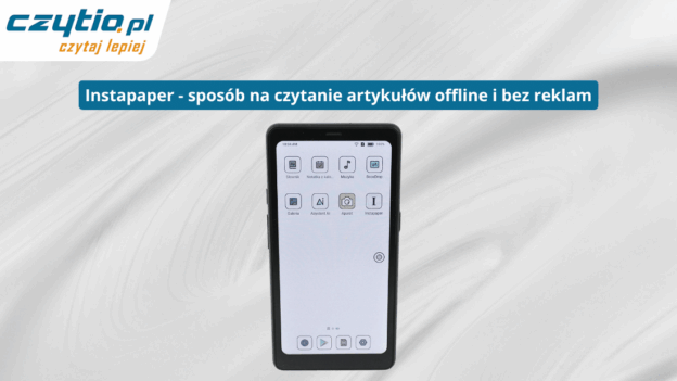 Aplikacja instapaper na czytniku Onyx Boox Palma 2 Pro