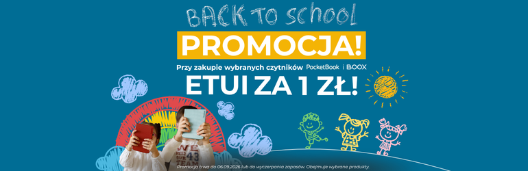 Promocja Back To School z PocketBook i Onyx Boox